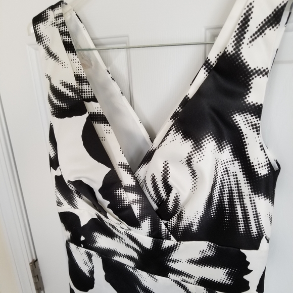 Calvin Klein Silk Taffeta Dress - Picture 3 of 5